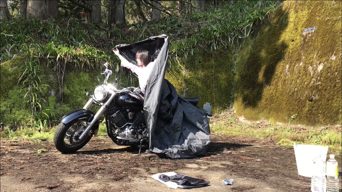 mayu_ktm1221's tweet photo. ハーモニーバイクさんからバイクカバーの商品レビュー依頼を頂き、人生初のレビュー動画！
とはいえ何したらいいのやら…( ˙꒳​˙  )💦とりあえず使ってみました
かけやすくしっかりしたカバーでしたっ(o^^o)
動画はこちら↓
https://t.co/zhkUNM5skY

カバーはここで販売中↓
https://t.co/Nctsq3zmxn https://t.co/8QY2ZLZ48h