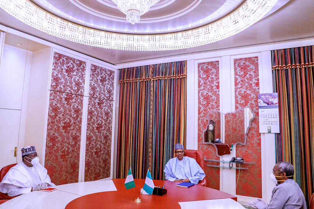 ibrahimAllibalo's tweet photo. Met with Mr. President today.  This is the one time the 2 branches of government must synergise and be on same page and one accord in the interest of those we serve. A host of issues were discussed including social intervention Programmes and palliatives, electricity, security, https://t.co/YGf21dYefw