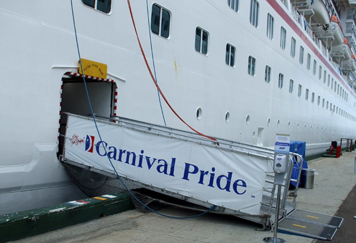 Every install started by arriving at the port extremely early. Contractors would always go in through the lower gangway and enter through the crew marshalling area as everyone was going off. Most people would be surprised how easy it was to get on and how few checks were done.