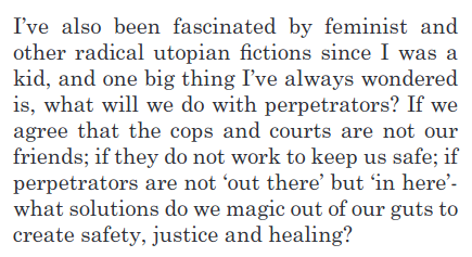 "Where the Revolution Started" by Leah Lakshmi Piepzna-Samarasinha from *The Revolution Starts at Home: Confronting Partner Abuse in Activist Communities*.