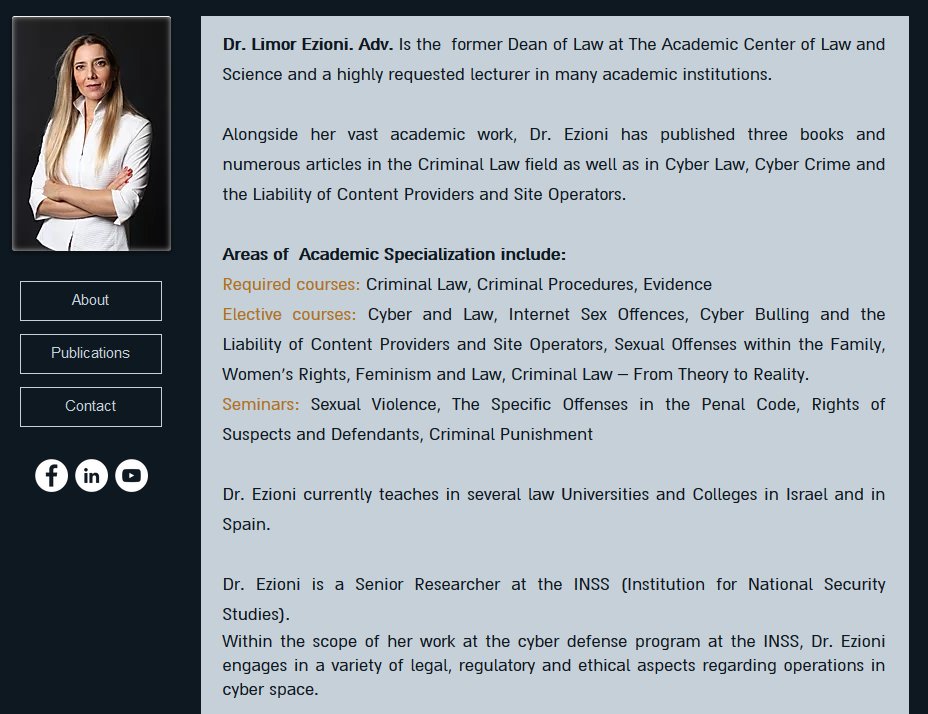 Ezioni touts herself as a well-educated lawyer and dean of a law school in Israel.Barry Law's "Child & Family Law Journal" touts itself as featuring "distinguished authors in legal & interdisciplinary fields."Yet both have instantly lost all credibility with Ezioni's paper.