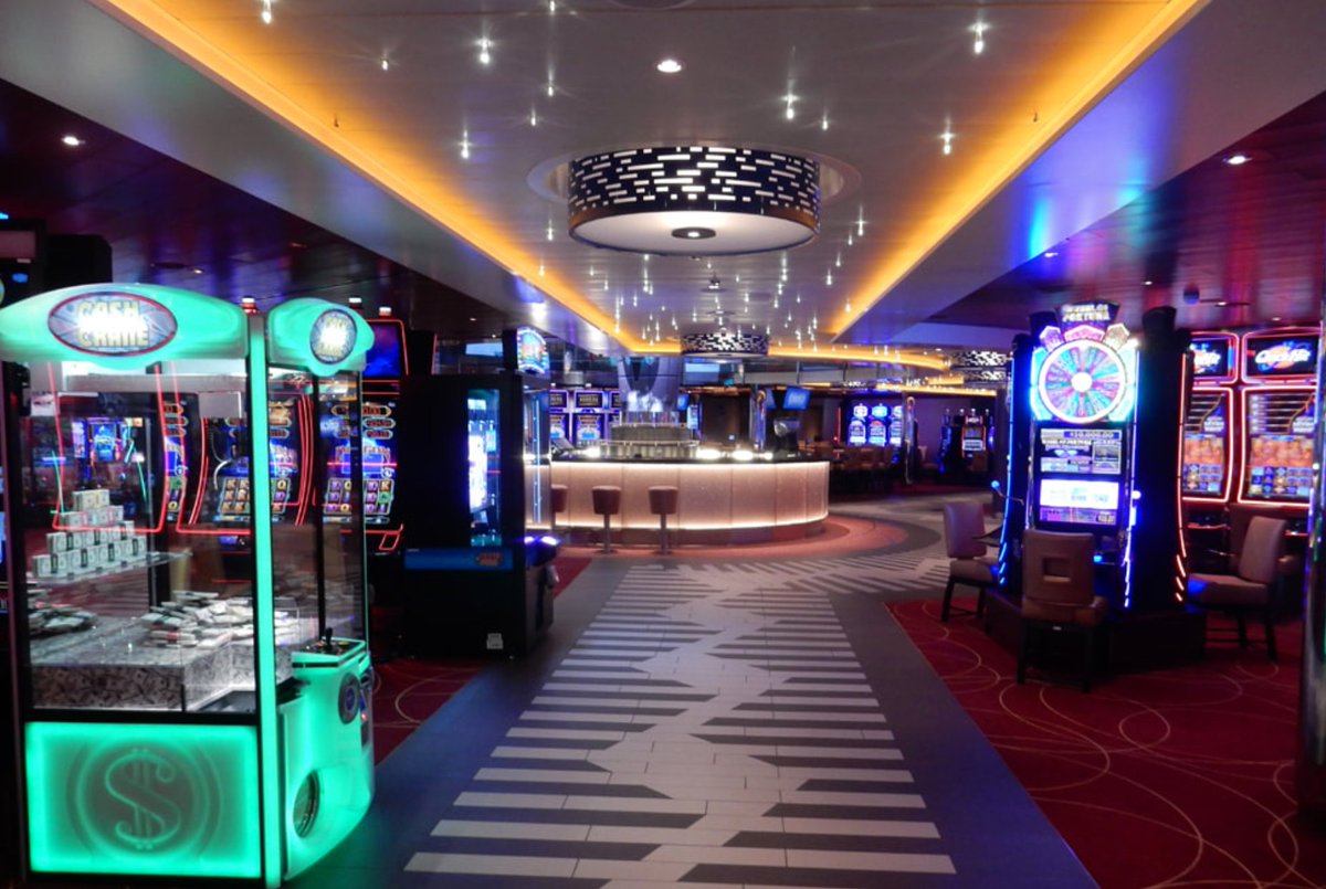 Depending which ship you went on, you could get a new modern casino or an outdated casino that has not been touched since the 1990's. Slot machines had a maximum payout of ~85% RTP, for the most part blackjack was 6:5 and video poker was 92%. Refurb machines syphoned cash.