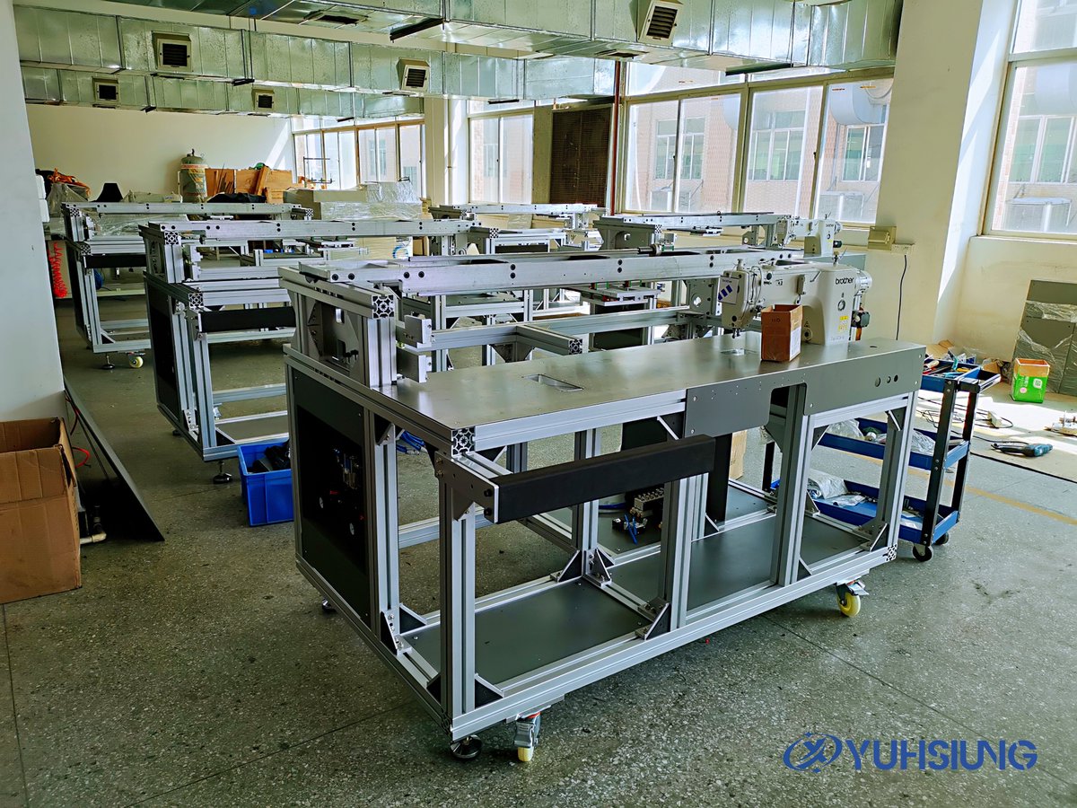 yuhsiungsewing's tweet image. Demand goes up we step up production the new #pocketsetter, #YUHSIUNG #automaticsewing