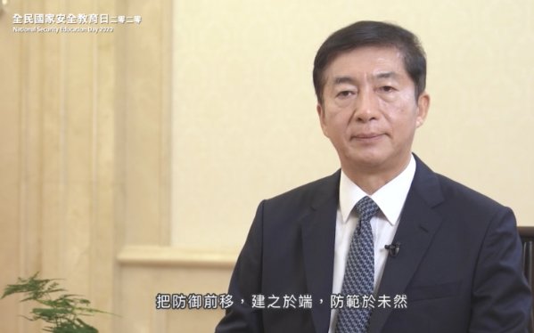  #LuoHuining said justice might be lost if people rely solely on laws. He encouraged the society to "move the defence line forward" and "create a social and public opinion environment favourable to struggle against behaviours threatening HK's stability and national security"