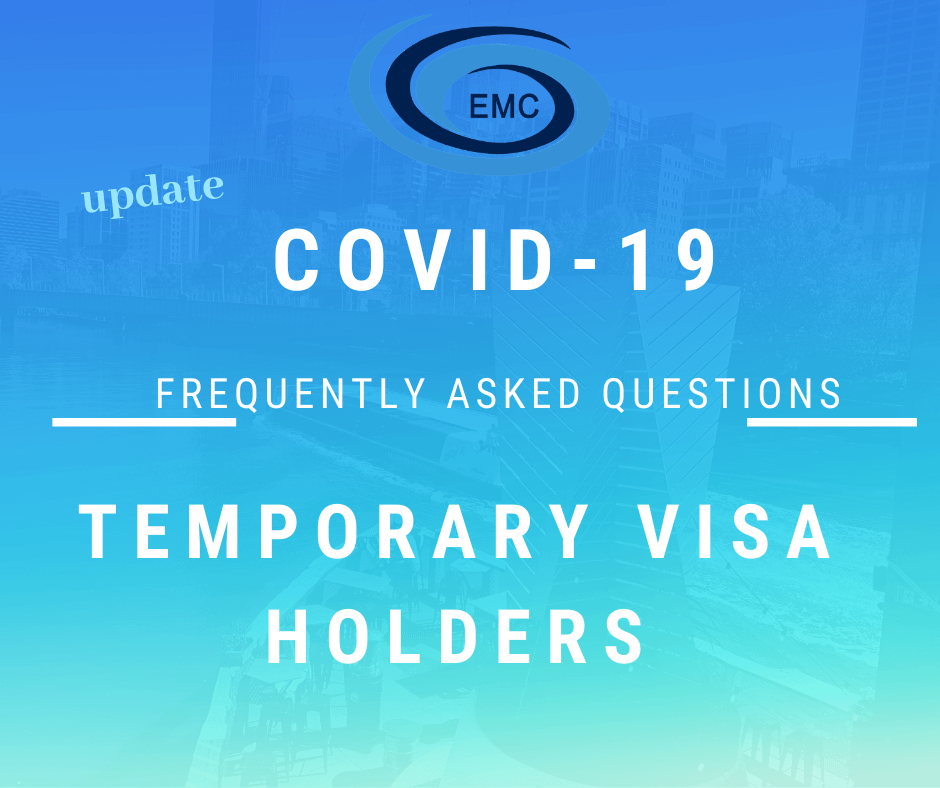 au_emc's tweet photo. Temporary Visa Holders Frequently Asked Questions | EMC Australia - Migration Agent Melbourne | Overseas Education Consultants – This update is provided by The Department of Home Affairs for T... https://t.co/MZpoFRBKVP https://t.co/VhRoLCYIOG