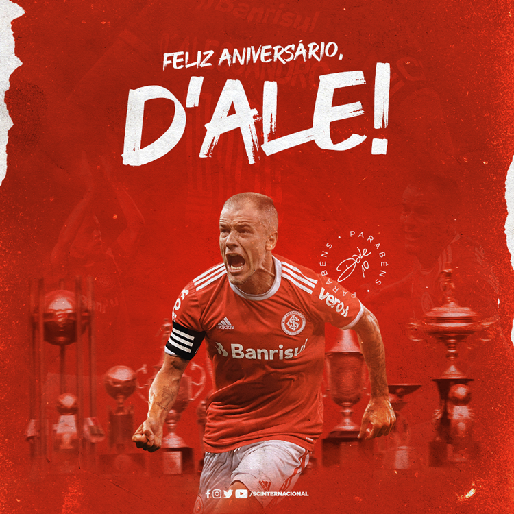 SCInternacional's tweet photo. Hoje o Inter está em festa. É dia de uma divindade colorada, amada por tudo que construiu com nossa camisa. De um jogador que torce, e um torcedor que joga. Daquele que é tudo isso, e muito mais. Mais do que qualquer limite de caracteres poderia definir. 

Parabéns, ídolo! 👏❤️ https://t.co/sekGws6UMl