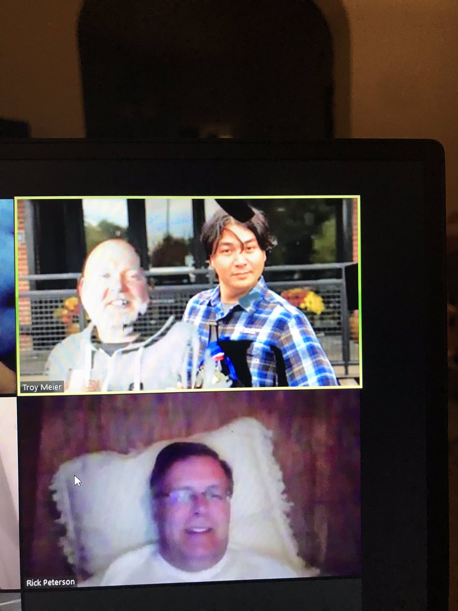 STLHops_HBC's tweet photo. And finally, Mr. @pwymore from our normal host venue of @PerennialBeer joins us virtually! https://t.co/cjGuKP1sRW