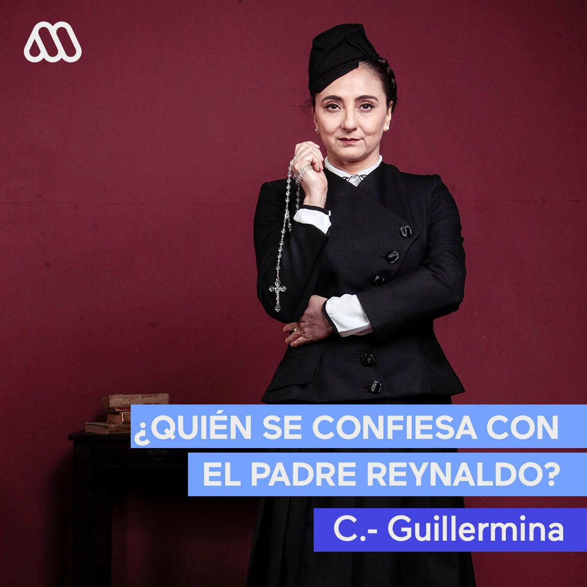 PNPMega's tweet photo. ¿Quién le reveló todos sus pensamientos al cura del pueblo? #PerdonaNuestrosPecados https://t.co/K5yHV0VVIn