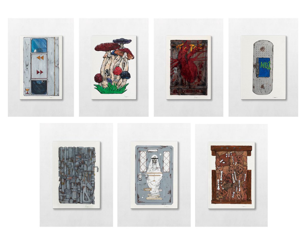 新商品】 TVアニメ『#ドロヘドロ』より 作中に登場する「扉