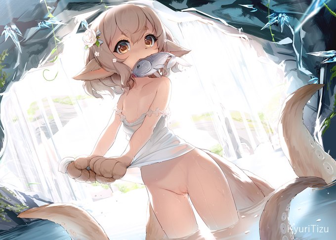 [R-18] Flora #オリジナル #触手 https://t.co/lm22yomaFp 