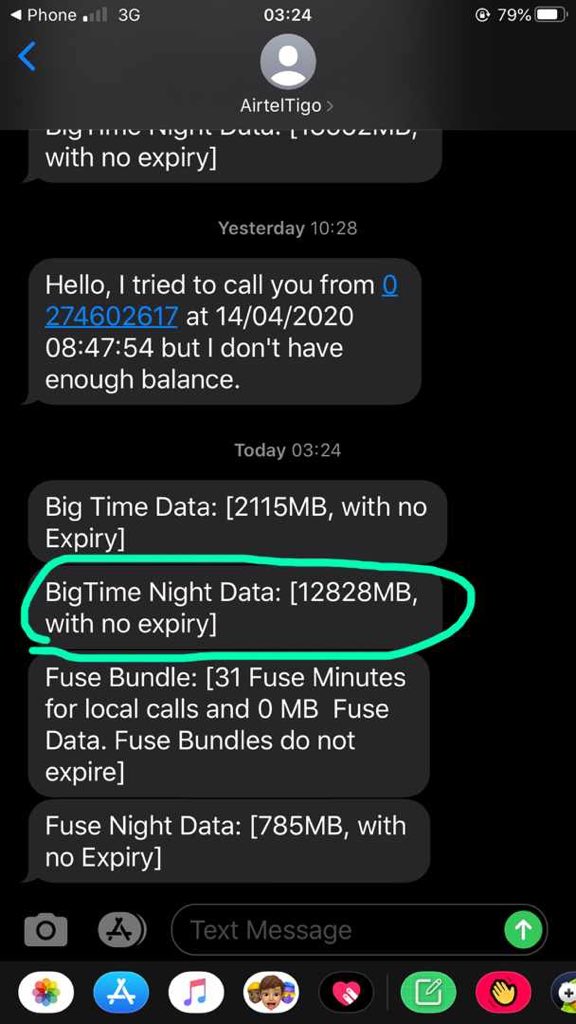 For the records, no be sey man no get data ooo... If data alone nkwaaa dieer man get some paaa.. My night data bundle alone sef is over 12GB. Normal data too dey bebree to download those files...