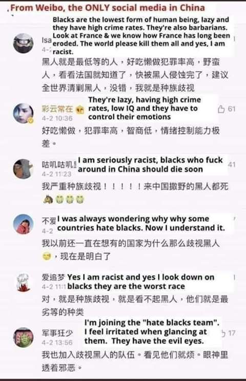 Alexand60502445's tweet photo. La chine du yoro nest pas comme cette @AmbassadeChine #chinawhy #chinaracism https://t.co/GoxS1rRO2n