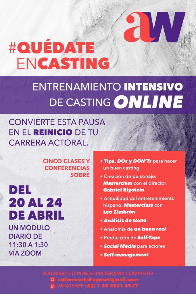 moranem's tweet photo. Actor! Mira para sentirnos productivos y creativos juntos 👇🏼 https://t.co/ggC43Lf4f9