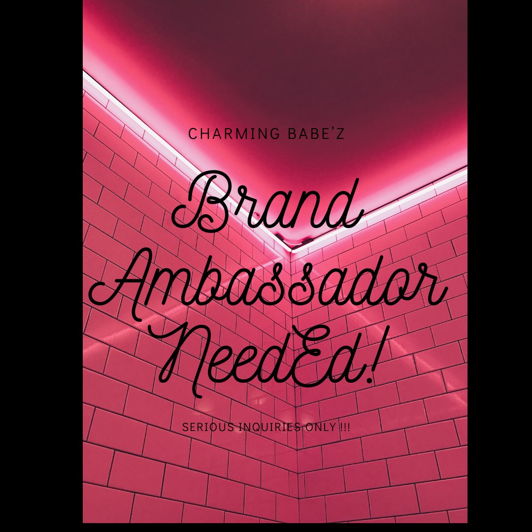 charms_jk's tweet photo. 7 Brand Ambassador Needed‼️‼️‼️ Serious Inquires Only‼️ Dm For Application. #CharmingBabe #PVAMU #pv23 #pv22 https://t.co/1FzQ84BNJ5