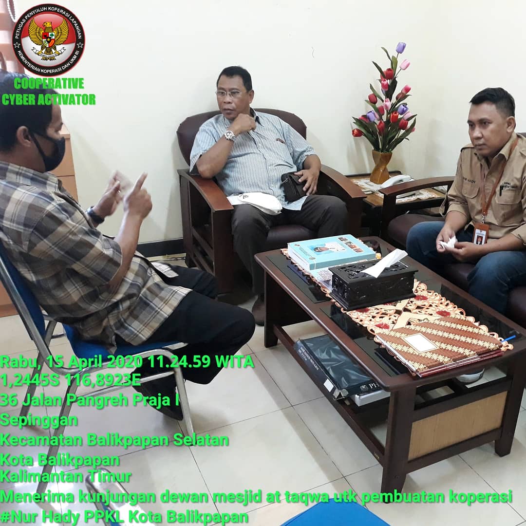 ang250679's tweet photo. Menerima kunjungan dari pengurus dewan mesjid, konsultasi pendirian koperasi
#kemenkop
#penyuluhkoperasi
#indagkopkaltim
#dkumkmpbalikpapan
#ppklkaltim
#ppklbalikpapan https://t.co/MI2dvxgidB