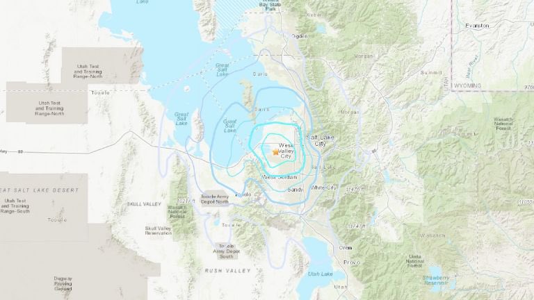 GreenSeedTech's tweet image. 4.17 magnitude aftershock shakes Wasatch Front weeks after 5.7 Magna earthquake ksl.com/article/467416…