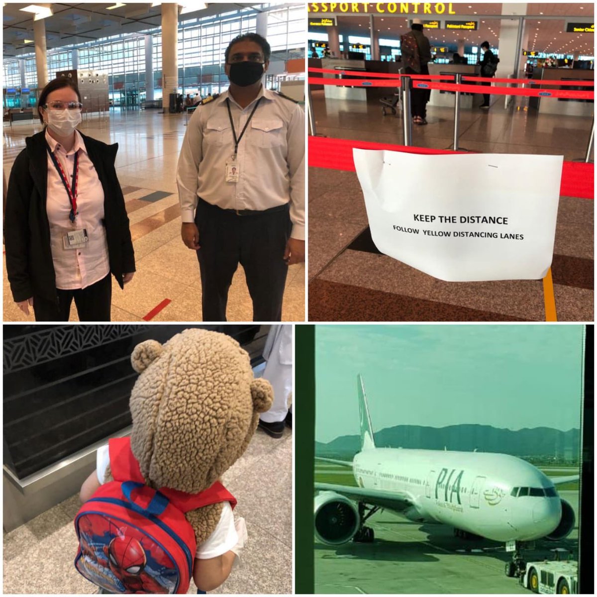 CanHCPakistan's tweet photo. We have takeoff! Thanks to @official_pia and @pid_gov, special flight PK781 from Islamabad to Toronto is en route. Safe travels to all &amp; remember it is the law to self quarantine for 14 days when you arrive home. Bon voyage! @travelgoc https://t.co/FEDMZ3dG1B