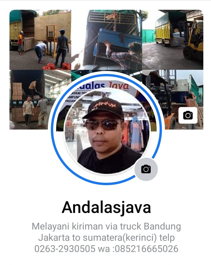 AndalasJava1's tweet image. Jasa angkutan Jabodetabek to sumatra