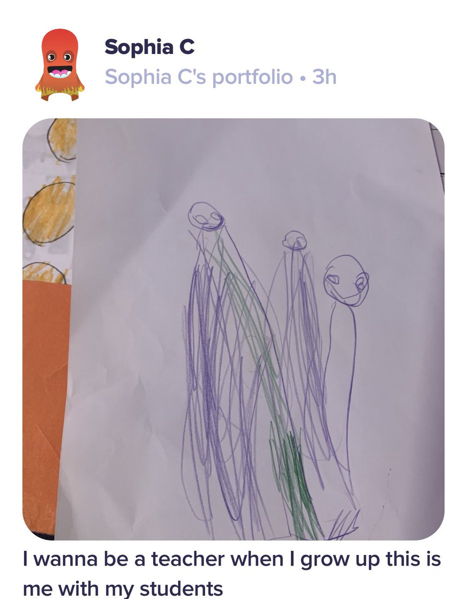 Tijerinaes's tweet photo. Career Day! Ms. Cobos’ PreK-3 students wrote about their career goals! #HISDSpiritWeek #futureteacher #futurepainter #futurecaptain @HISDECH @HISDEastArea @Ponce_East @AlesanderOlaiz1 https://t.co/V2nSk8amzR