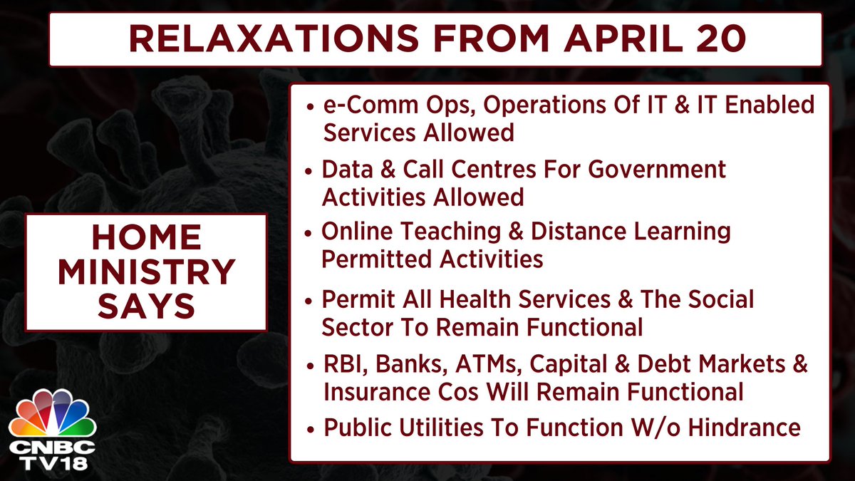 Important offices of central & state govts & local bodies to remain open #CoronavirusOutbreak  #COVID19