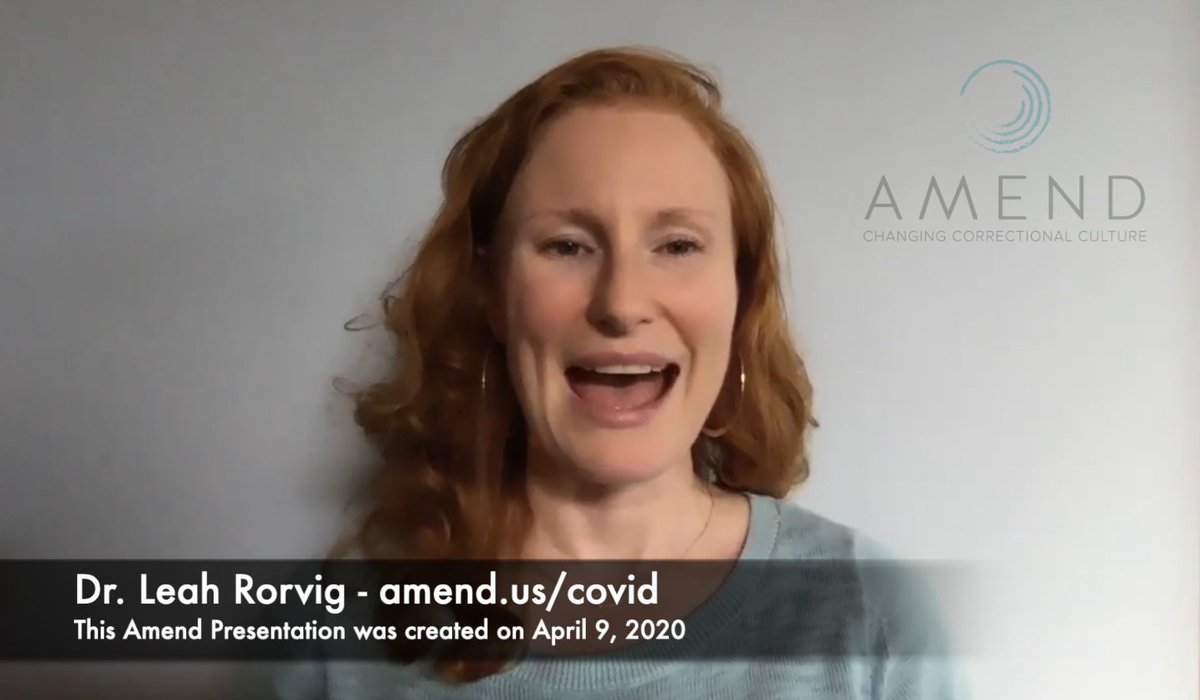 ATTN CORRECTIONAL CLINICIANS! My team <a href="/AmendatUCSF/">Amend</a> made vimeo.com/406573992 to demonstrate how to use general &amp; COVID-19-specific prognostic info 4 recommending early medical release for incarcerated pts! (Thx <a href="/EWidera/">Eric Widera, MD</a> 4 teaching me about #prognosis in #gerifellowship !)