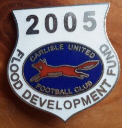 WEEK 8: a badge from another time the club & local community went threw a difficult period, we got threw that one together and we will get threw this difficult time together.  #StayStrong  #badgewednesday