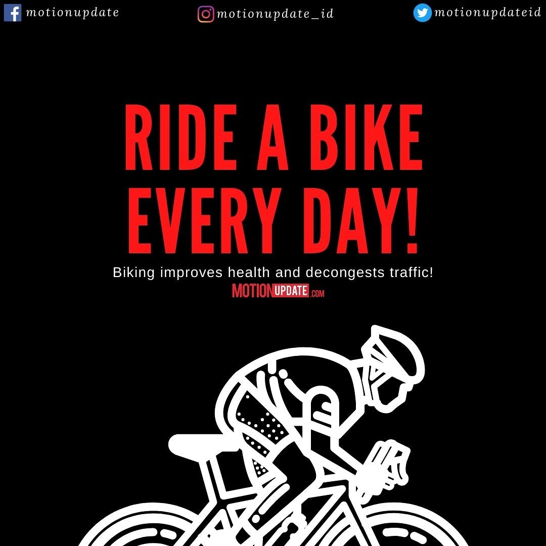 motionupdateid's tweet image. Haii Sob!

Meskipun keadaan masih seperti ini, harus tetap jaga kesehatan dengan berolahraga yaa.

#motionupdate #bicycle #sepedahan