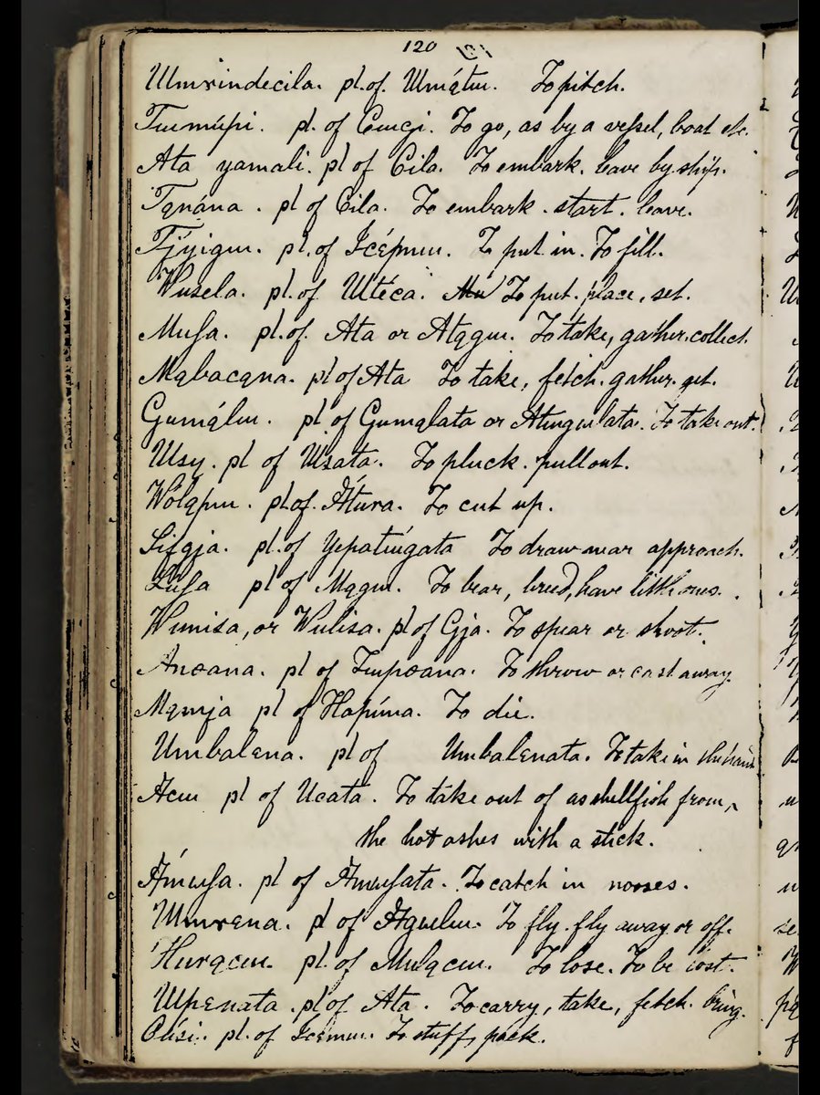 Me llegó en pdf este manuscrito de gramática yagan elaborada por Thomas Bridges en 1866  dropbox.com/s/uvqduehqe55p…