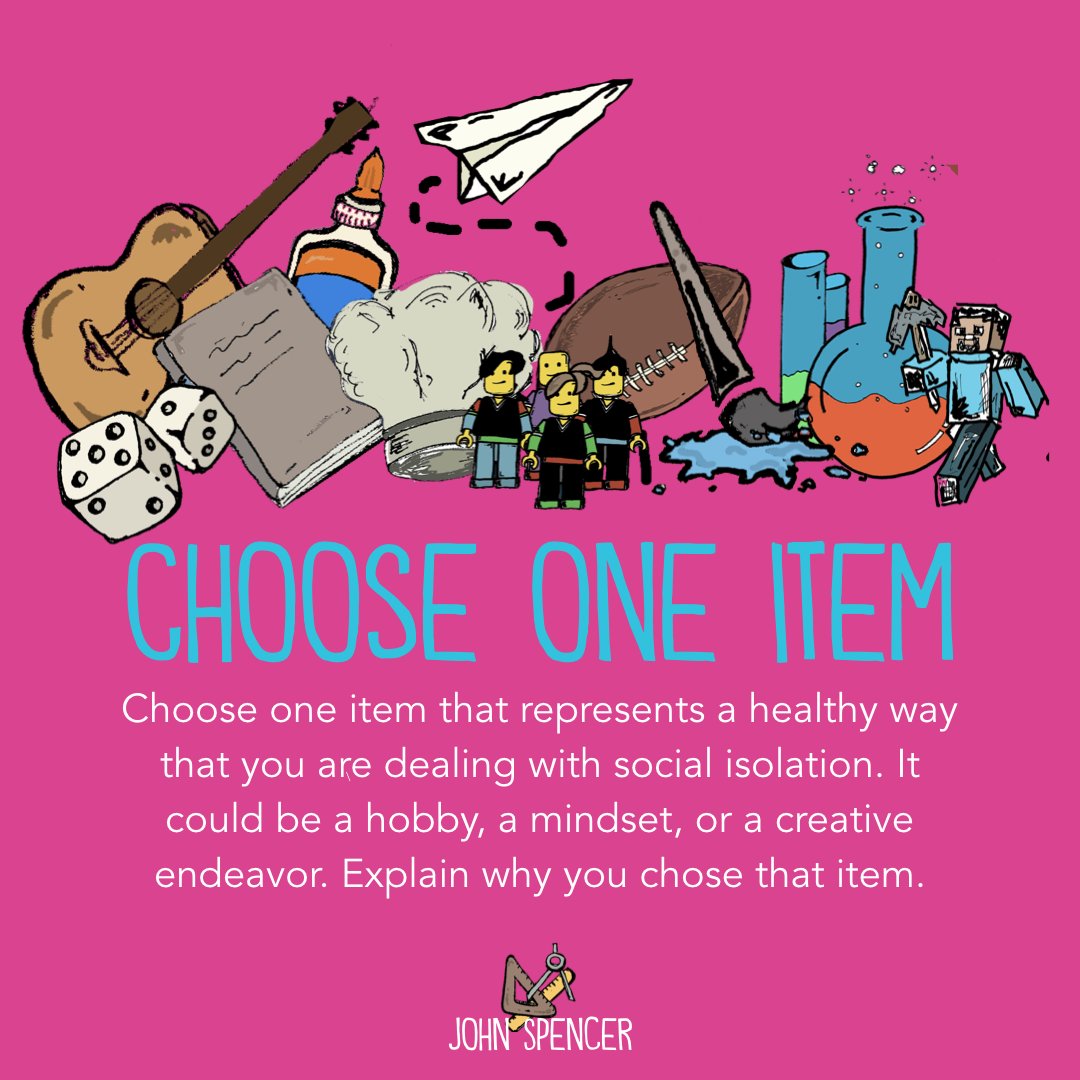 spencerideas's tweet image. I turned the warm-up I did with my students into a visual. Feel free to use it as a warm-up or writing prompt.