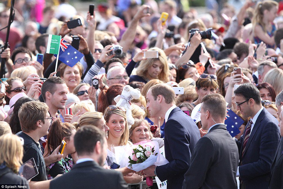 We could judge by the massive crowds the Cambridges draw on their tours and engagements.