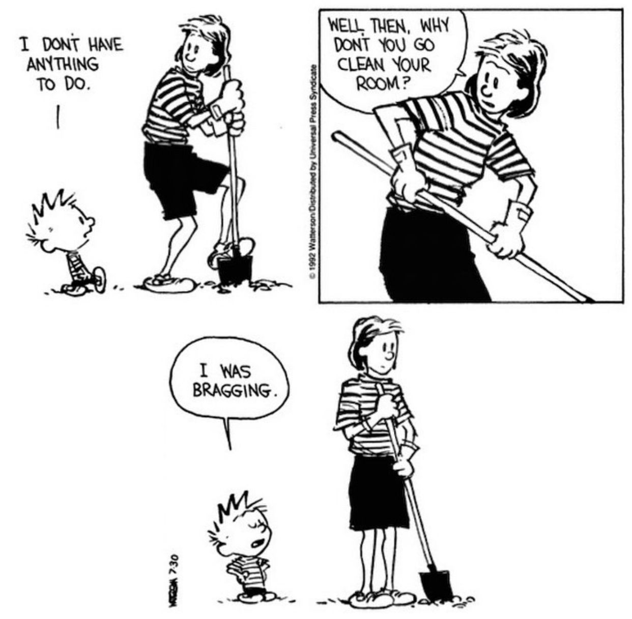 calvin and hobbes quotes on love