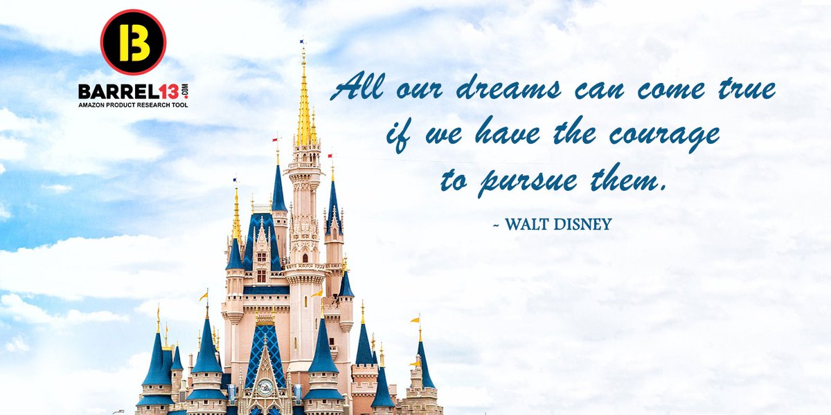 barrel_13's tweet photo. It just needs courage, perseverance &amp; a little luck and every dream of yours can come true!
#ThoughtOfTheDay #Barrel13 #Quoteoftheday #WednesdayMotivation #WednesdayThoughts #Amazonproductresearchtool #Sellertool https://t.co/JNiUU8imlg