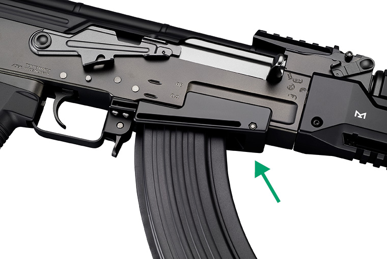 エアガン ブラック ライフル マガジン付き webshopashura_cmmgm278bk