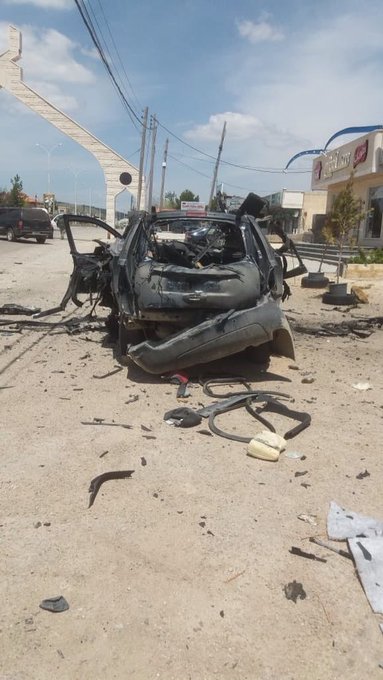 #BREAKING Unconfirmed reports that IAF strike on a car on the #Lebanon-#Syria border #Israel