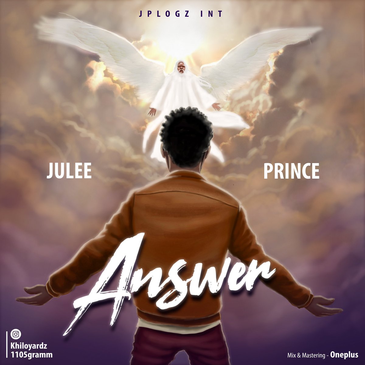 nerofits's tweet photo. We all know times are hard and things are changing but only GOD have the ANSWER and that’s why we are praying 🙏🏽...

OUT NOW!
ANSWER By Julee &amp; Prince
 (@Khiloyardz &amp; @1105gramm)
*Now available on all Digital Platforms.

#Julee #Prince #Answer #vibespotmusic
#Jplogz https://t.co/pFQaTYiUU1