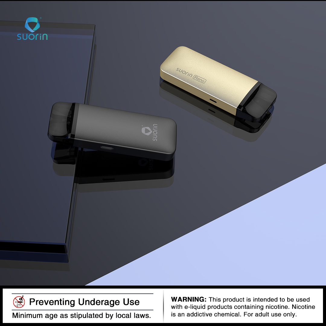 Suorin Reno checked! Where is yours?

More Details:
IG:instagram.com/suorinofficial/
Site:suorin.com/en/

⚠️WARNING: Must be 21+ to use.This product is intended to be used with e-liquid products containing nicotine. Nicotine is an addictive chemical. For adult use only.