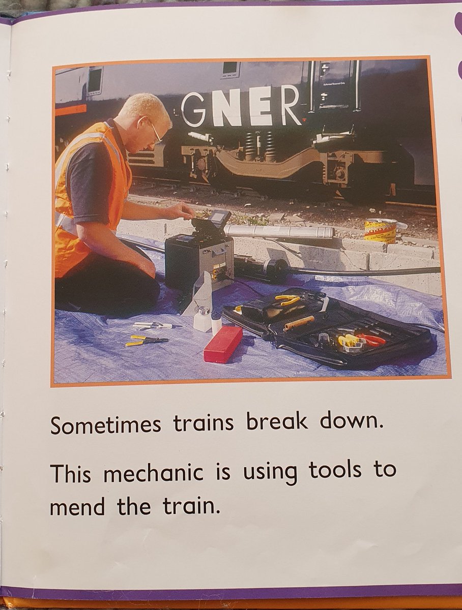 Obviously going to fix that diesel train