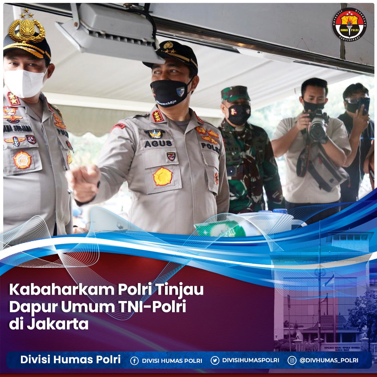 AlbarDafitra's tweet photo. Bhakti TNI-Polri Untuk Negeri

#DapurUmumTNIPolri https://t.co/kQJSj0OvZW