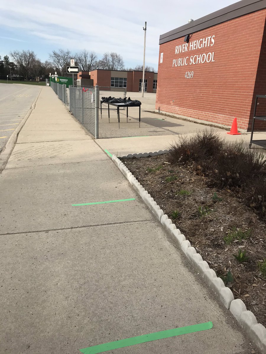 Thank you to our amazing <a href="/TVDSB/">Thames Valley DSB</a>  tech teams and our <a href="/riverheights11/">riverheights</a> custodian Mr. Critch. Yesterday we had a great tech rollout <a href="/riverheights11/">riverheights</a> Red Hawks.  If anyone is still in need contact the school. Keeping us all connected during social distancing #StrongerTogetherEvenApart