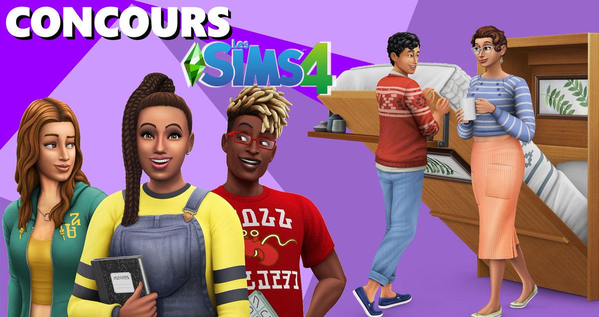 agentshirleytv's tweet photo. CONCOURS Pour vous faire plaisir, je vous offre une extension Les Sims 4!
Vous avez voté pr A La Fac et Mini Maisons, donc 2 gagnants! Vous pouvez participer avec youtube/ twitter/ insta etc pr augmenter vos chances!
Résultats Dimanche!😘 #SIMS4 #lessims
https://t.co/P3RBY1Ho2R https://t.co/Smxffhhqmr