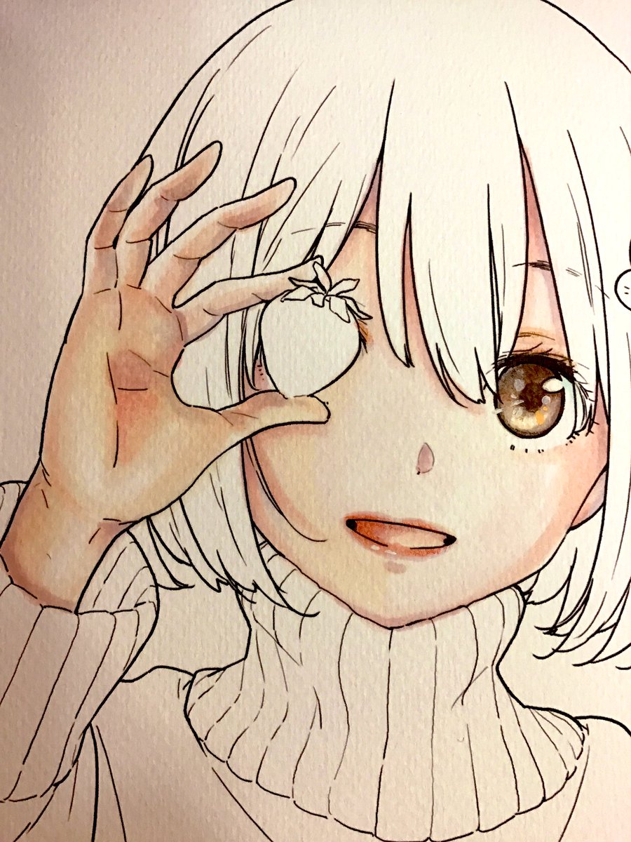 かしま あさ 基礎練中 コピックについては使う紙が定まらない スケブはfig 左 がいいのかも 塗り絵 まだ途中 で使ってみたけど ケント紙が割といい感じ 中 水彩紙より淡い風合いが出せる 昔使ってたのもケント紙だったな 水彩紙はキャンソン