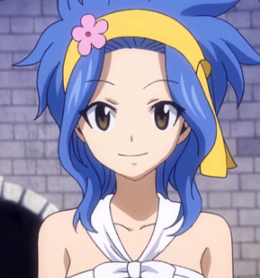 #10. Levy (fairytail) She’s so sweet and her voice is so pretty and I-