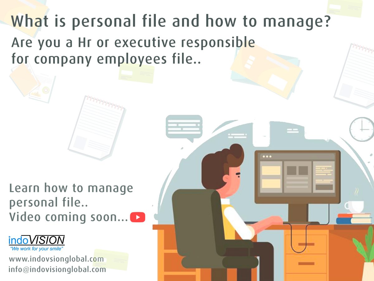 Indovision_S's tweet image. The importance of all documents a company should manage as per compliance perspective….
Learn how to manage employee personal files
Video coming soon!!
#HRManagment #HRprocess #employeedata #personalfiles
#documents