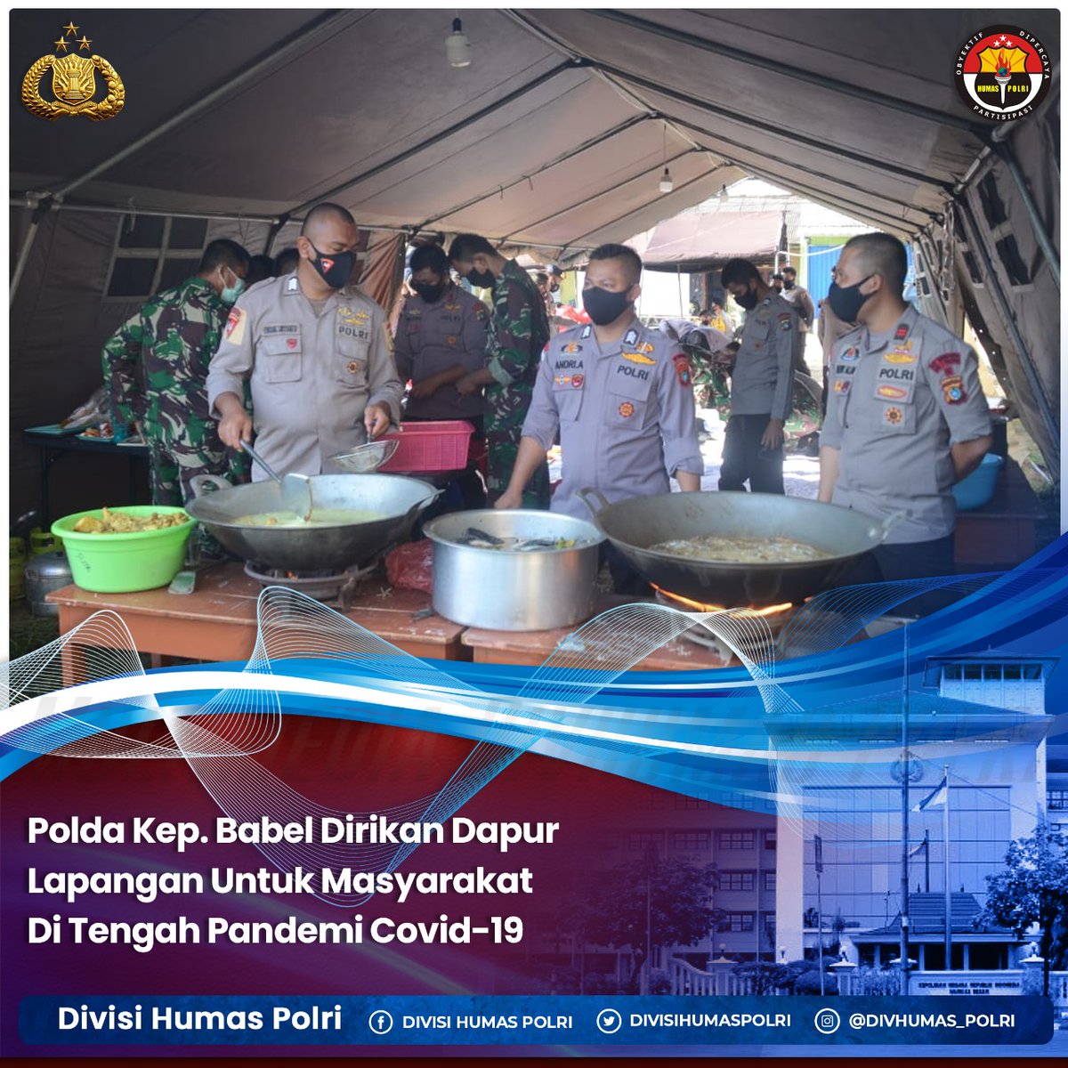 RiskiTftt's tweet photo. TNI DAN POLRI PEDULI https://t.co/QvvRTFXsfy