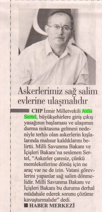 AtillaSertell's tweet photo. Çok sayıda asker ailesinden telefon alıyorum. “Biz çocuklarımıza bir an önce sağ salim kavuşmak istiyoruz” diyorlar.
Askerde koşullar belli, ortalamada 75 askere 5 tuvalet, 5 duş düşüyor. Askerler birlikte yemek zorunda ve rütbeli olanlar evlerine gidip geliyor. Eve dönmelidirler https://t.co/UbKGiYXlES