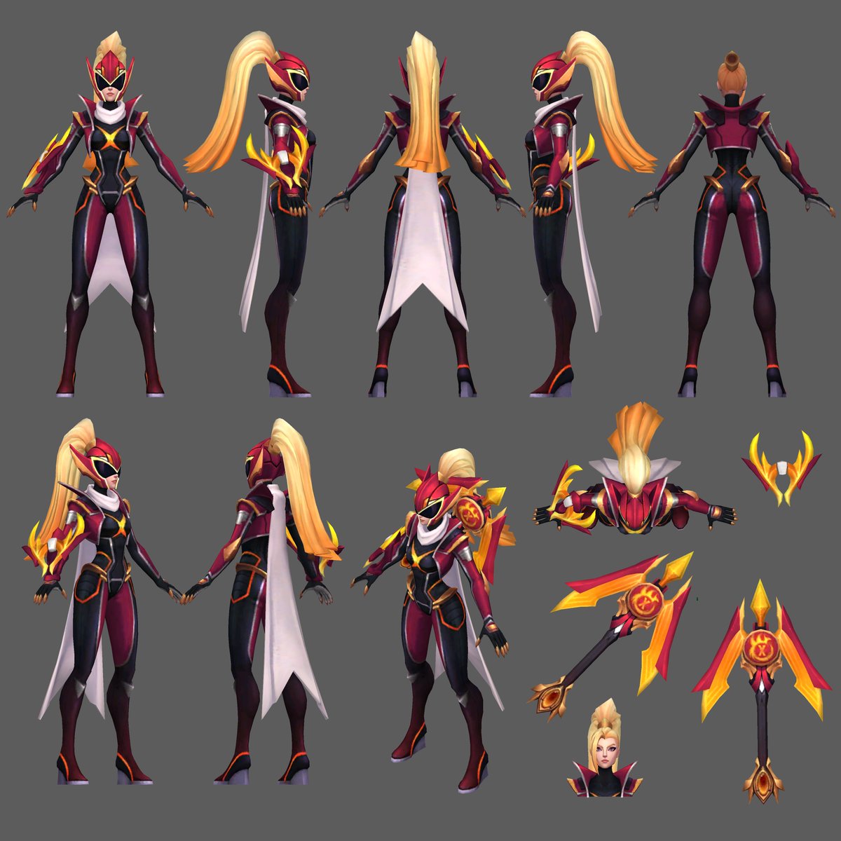 Zhonya on X: FPX World Championship skin turnarounds [PBE 10.9] FPX Vayne  FPX Thresh FPX Gangplank FPX LeeSin Chromas and higher res will be posted  on Tumblr (link below)  / X