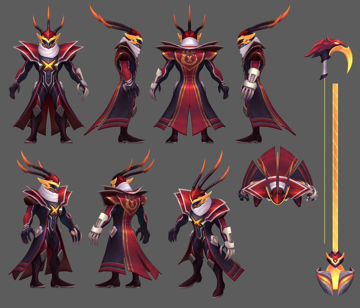 Zhonya on X: FPX World Championship skin turnarounds [PBE 10.9