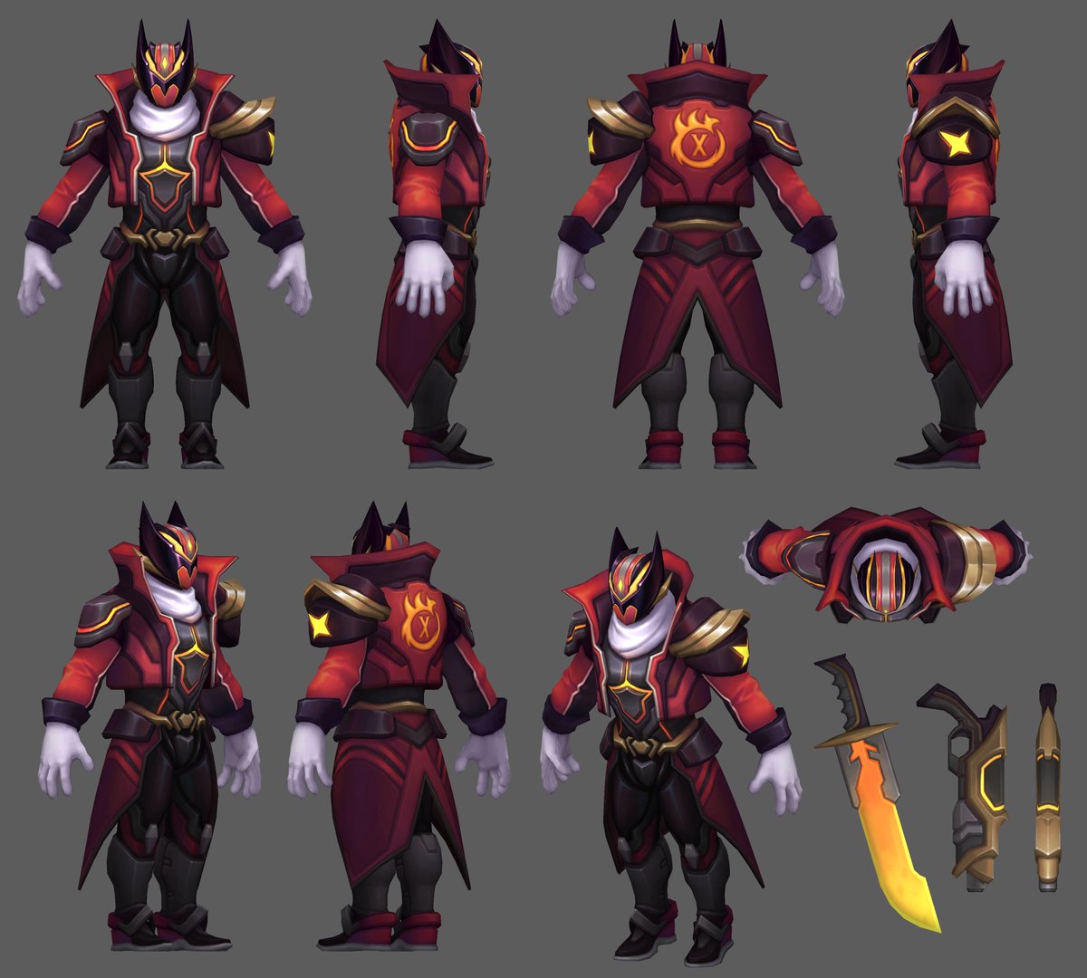 Zhonya on X: FPX World Championship skin turnarounds [PBE 10.9] FPX Vayne  FPX Thresh FPX Gangplank FPX LeeSin Chromas and higher res will be posted  on Tumblr (link below)  / X