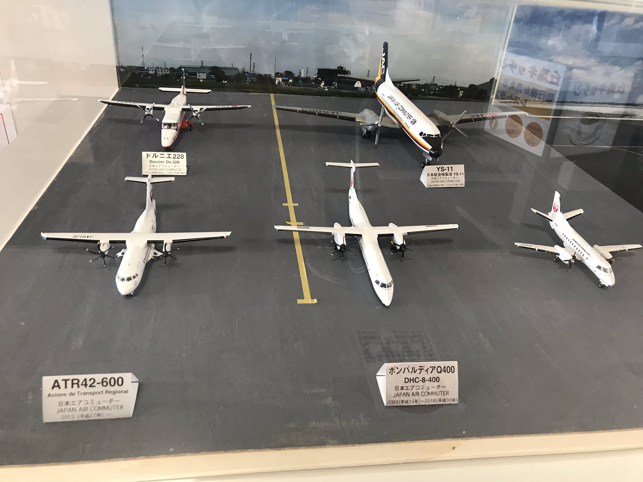 JAC 日本エアコミューター ドルニエ228(JA8835)1:80 JAC 日本エアコミューター ドルニエ228(JA8835)1:80