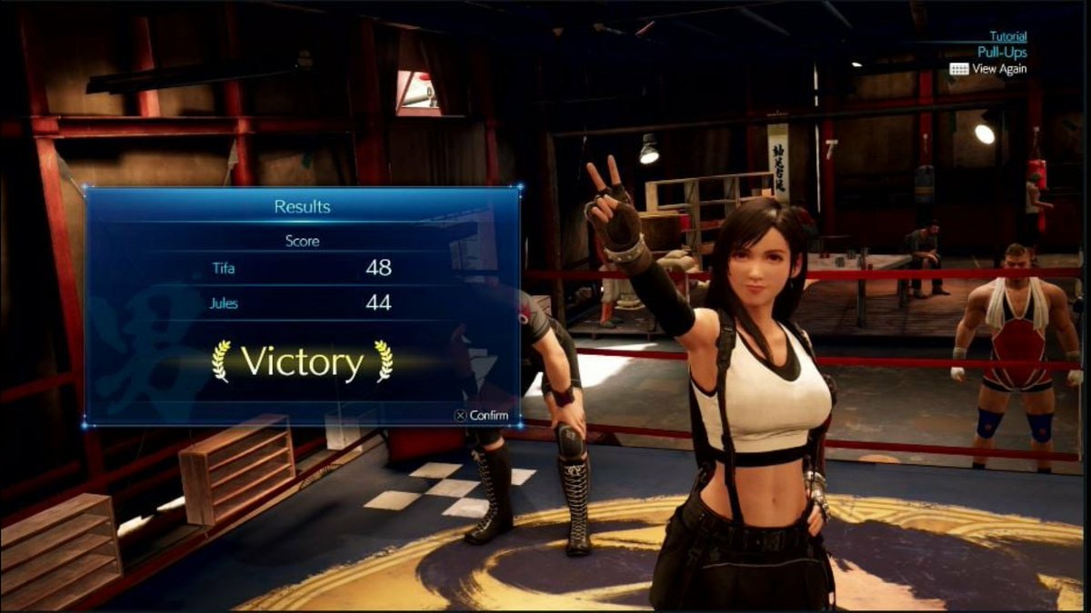 playboyspod's tweet photo. This is hands down the hardest part of the #finalfantasy7remake so far, almost cried when I finally managed it #FF7Remake https://t.co/quhfRRisVX